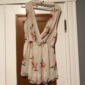 Floral romper